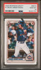 Graded 2020 Topps Bowman Draft Pete Crow Armstrong #BD72 Rookie RC Baseball Card PSA 10 Gem Mint