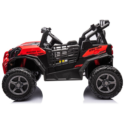Kids Electric Ride-On UTV Truck 24V with 4WD/2WD and Remote Control Power Wheels