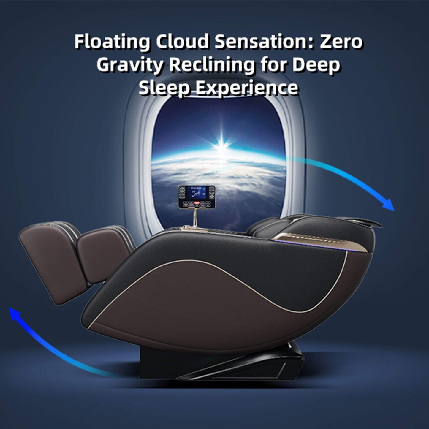 Airvana Infinity Zero-Gravity Heated Massage Chair With SL Track And Built-In Speakers (SAK46029)