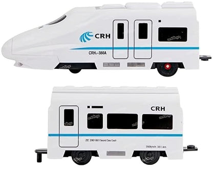 4 Toyz Kids Express Train with Remote Control, Lights, Sounds, and Rechargeable Battery