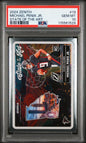 Graded 2024 Panini Zenith Michael Penix Jr #13 State of the Art Rookie RC Football Card PSA 10 Gem Mint