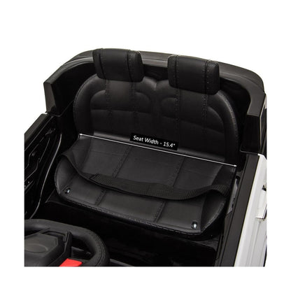 Zimtown Kids Police Electric Car with Double Drive and 12V Battery Motor