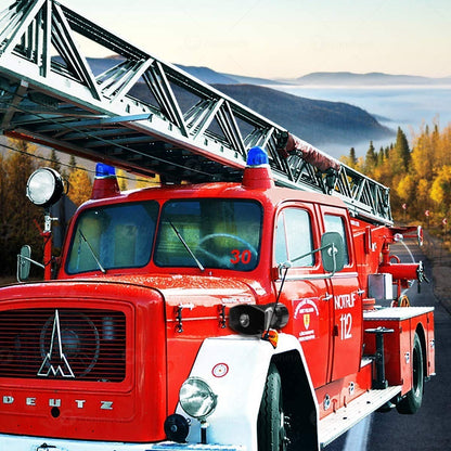 Tech 5-Tone Sound Car Siren with Mic and PA Speaker System for Emergency Vehicles
